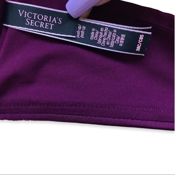Victoria’s Secret push-up bra purple lace - Picture 7 of 9